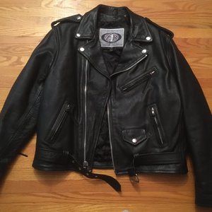 Motorcycle Jacket  Leather Men's 44